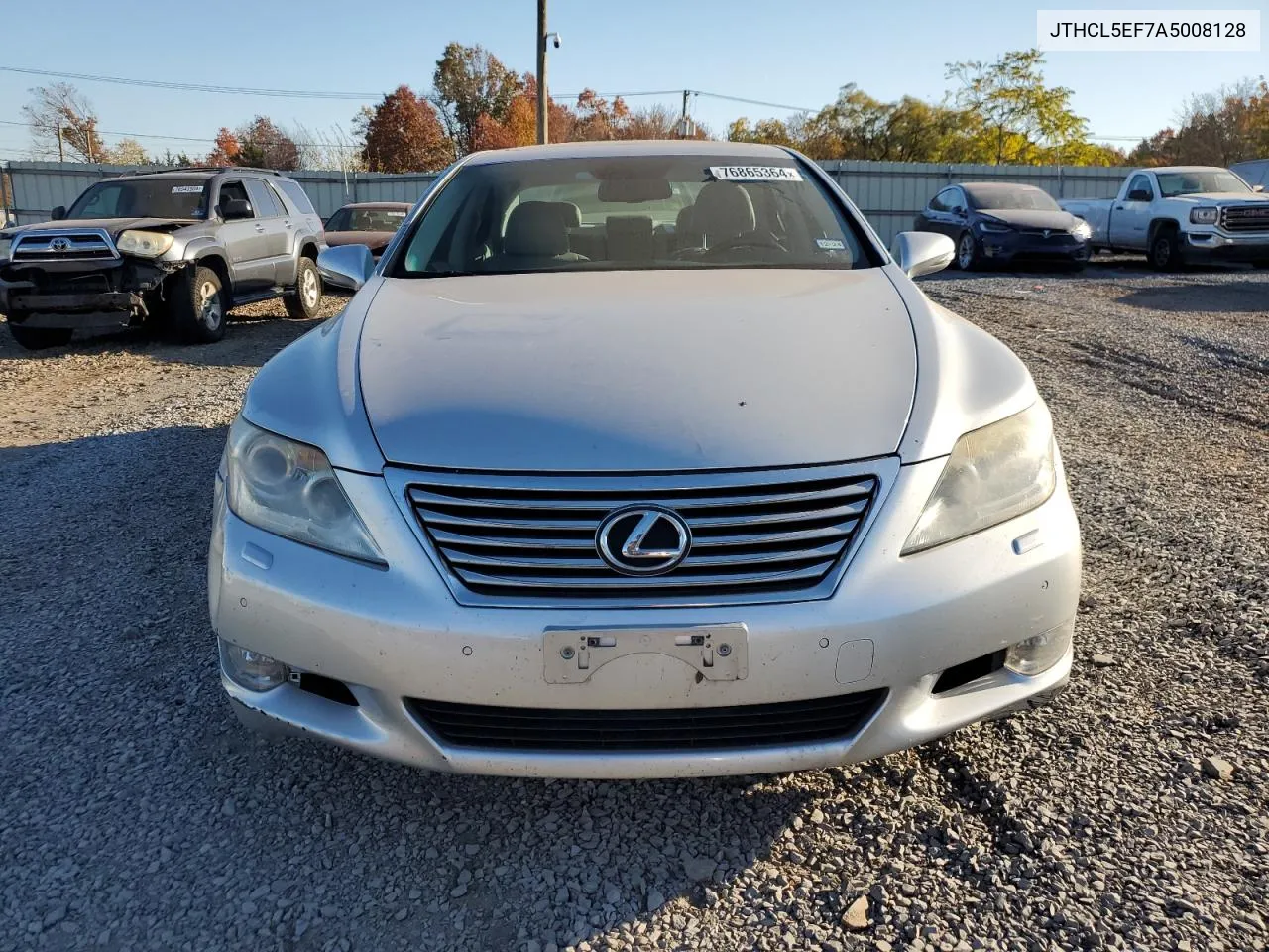 2010 Lexus Ls 460 VIN: JTHCL5EF7A5008128 Lot: 76865364