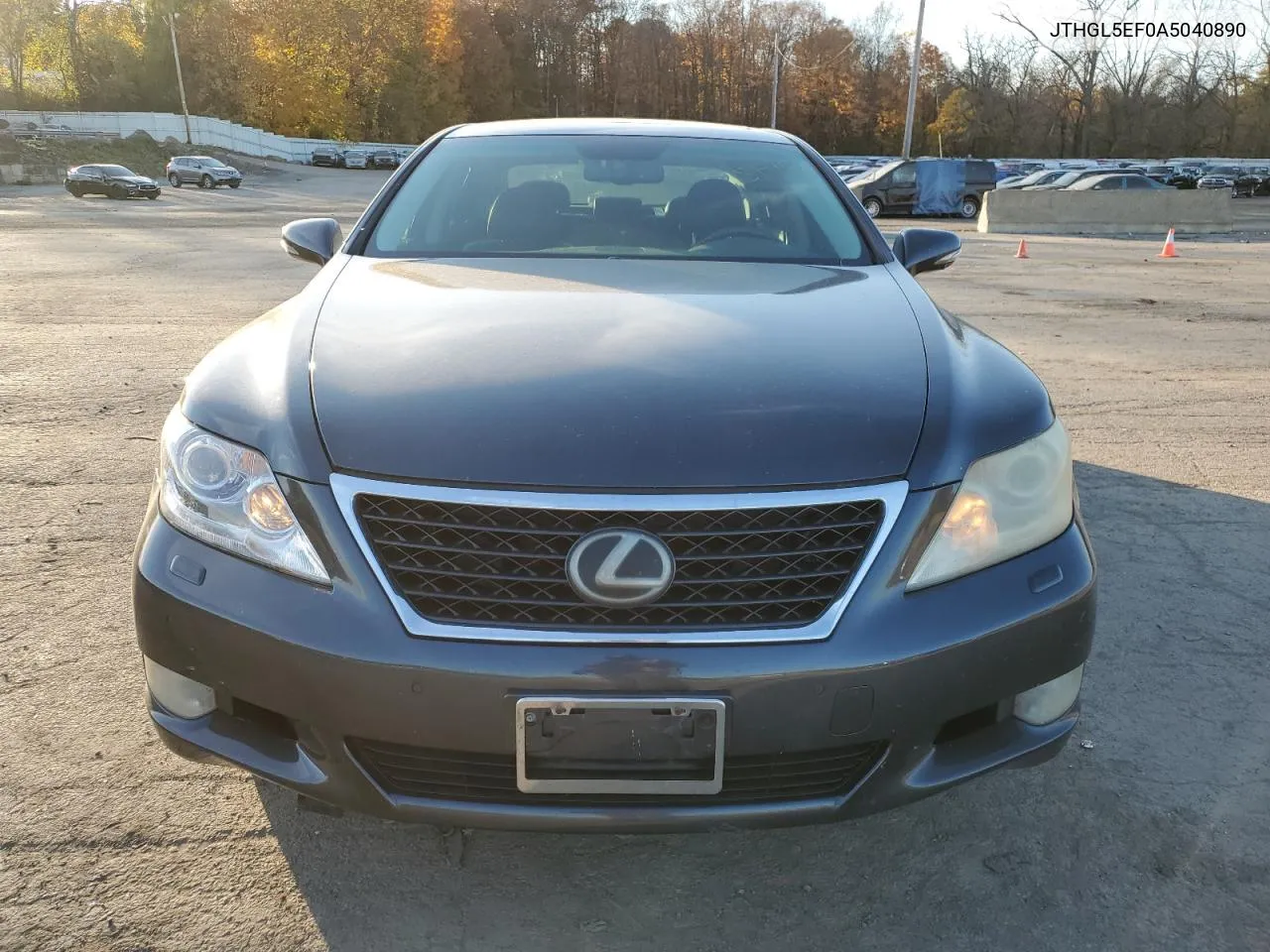 2010 Lexus Ls 460L VIN: JTHGL5EF0A5040890 Lot: 78080654