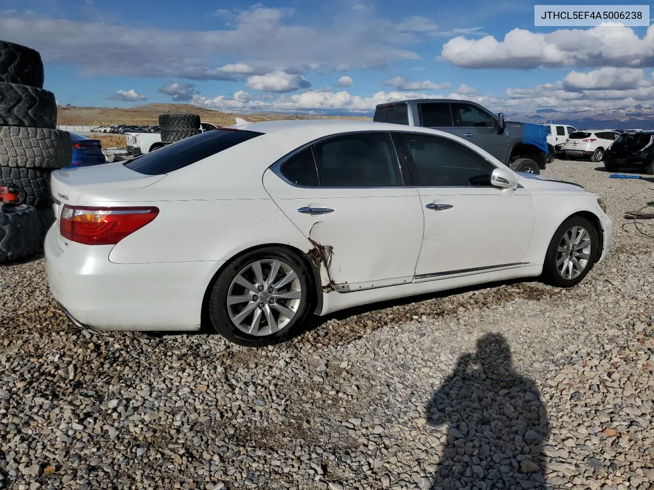 2010 Lexus Ls 460 VIN: JTHCL5EF4A5006238 Lot: 78270274