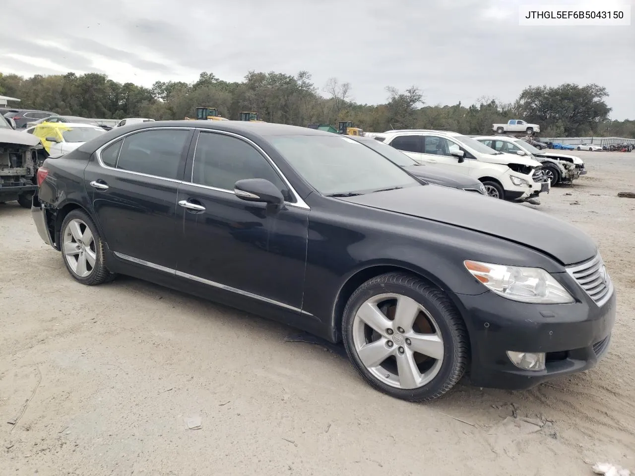 2011 Lexus Ls 460L VIN: JTHGL5EF6B5043150 Lot: 45102844