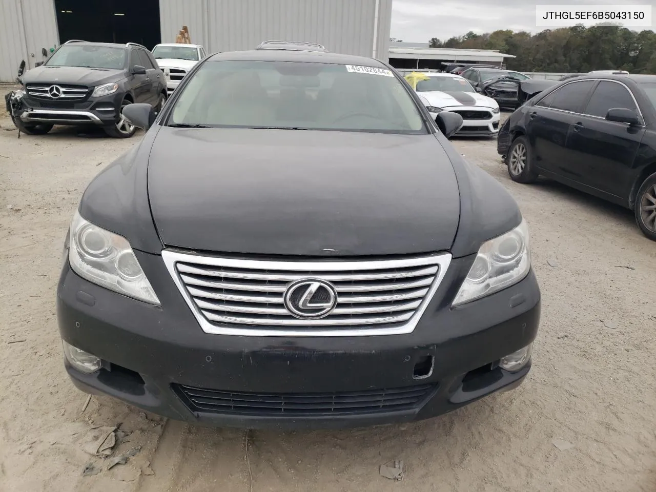 2011 Lexus Ls 460L VIN: JTHGL5EF6B5043150 Lot: 45102844