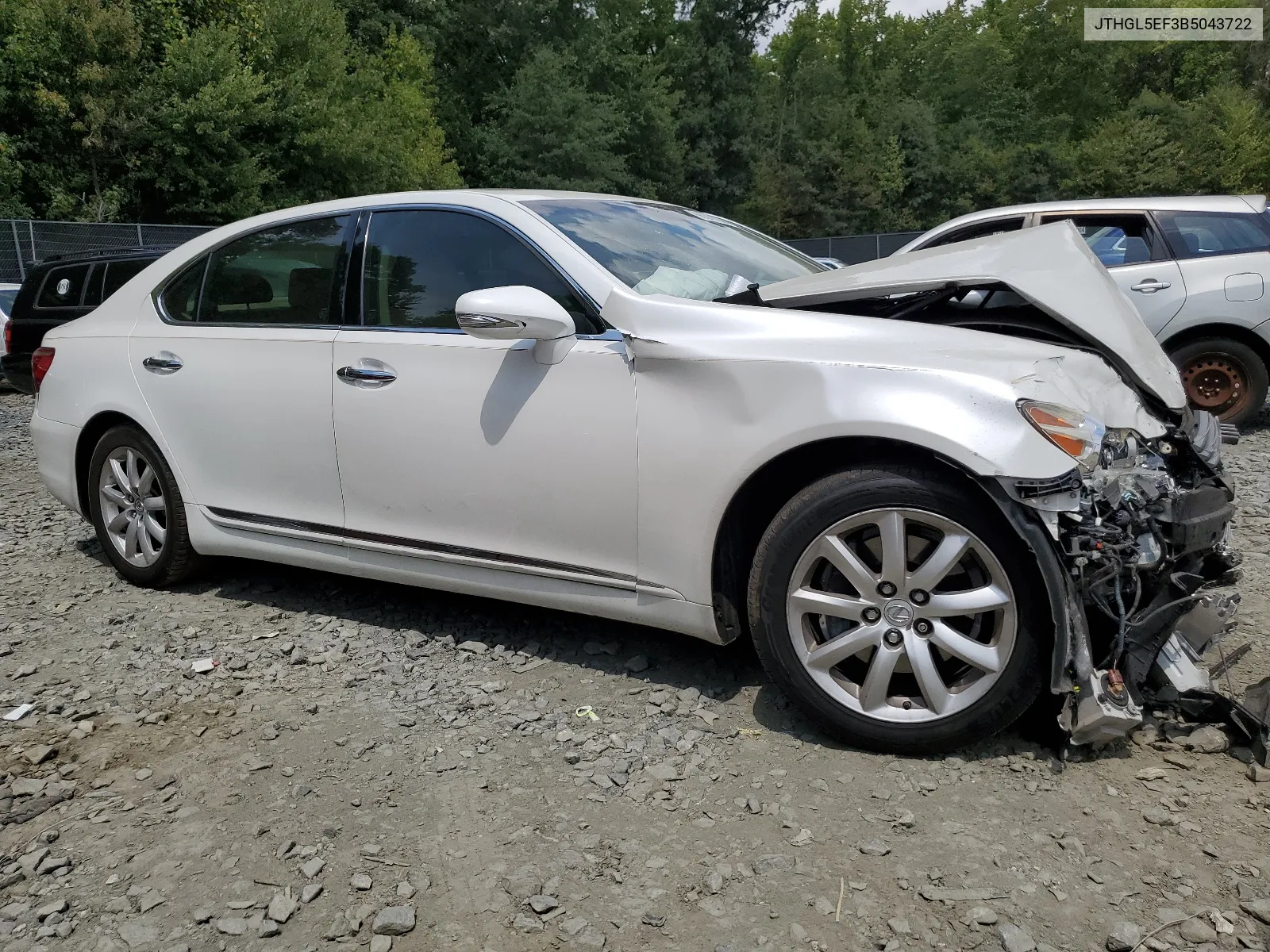 2011 Lexus Ls 460L VIN: JTHGL5EF3B5043722 Lot: 66311084