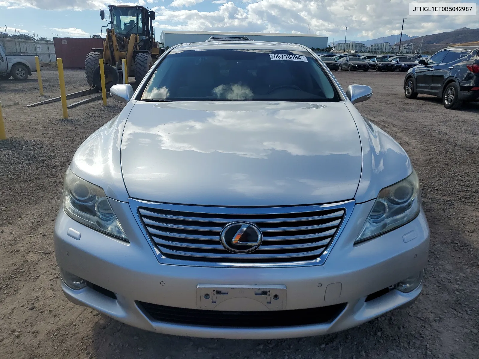 2011 Lexus Ls 460L VIN: JTHGL1EF0B5042987 Lot: 66710494