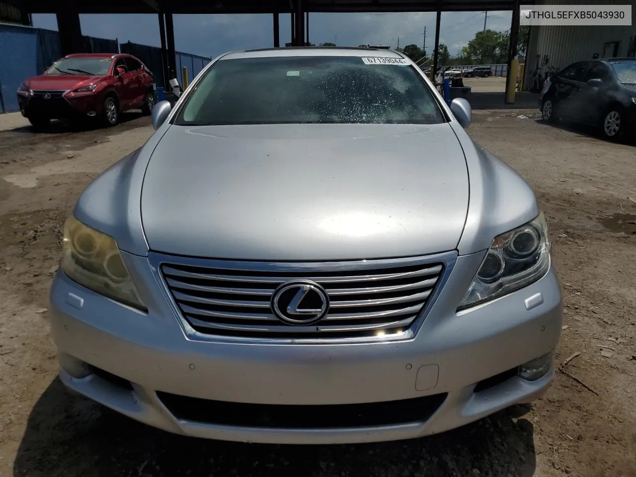 2011 Lexus Ls 460L VIN: JTHGL5EFXB5043930 Lot: 67139044