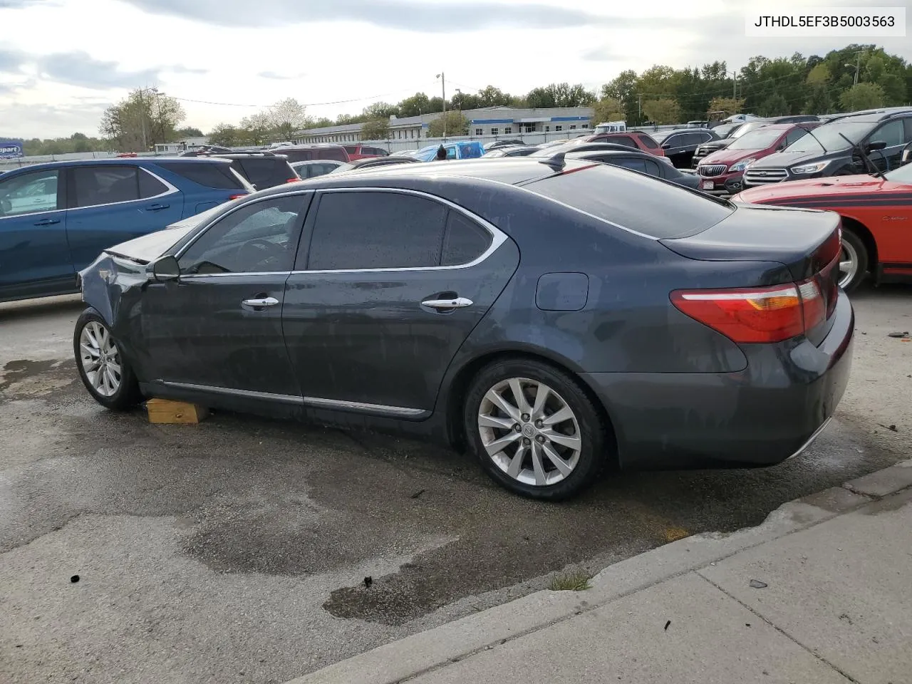 JTHDL5EF3B5003563 2011 Lexus Ls 460L