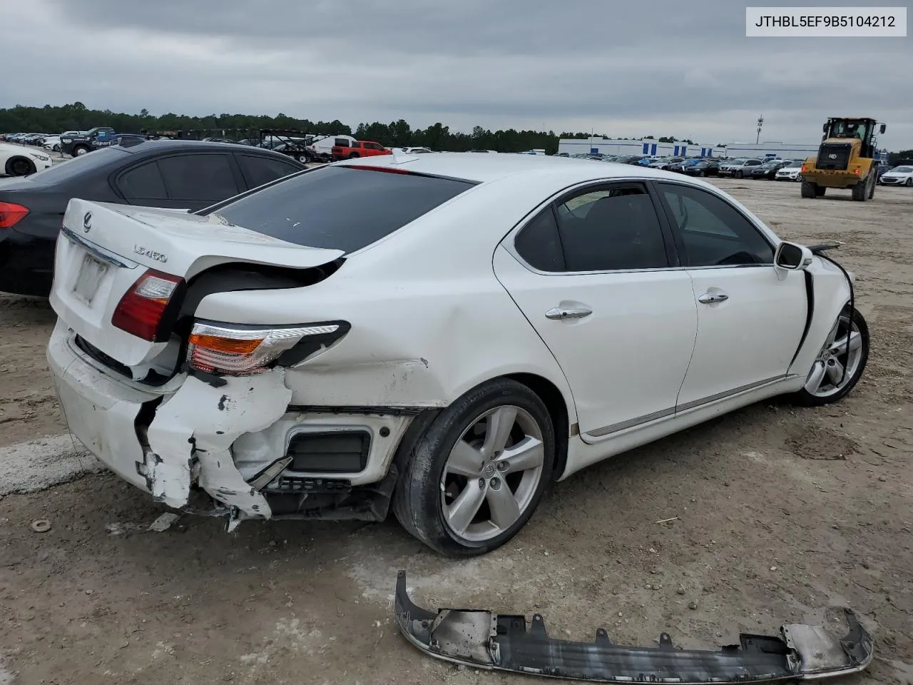 2011 Lexus Ls 460 VIN: JTHBL5EF9B5104212 Lot: 71653684