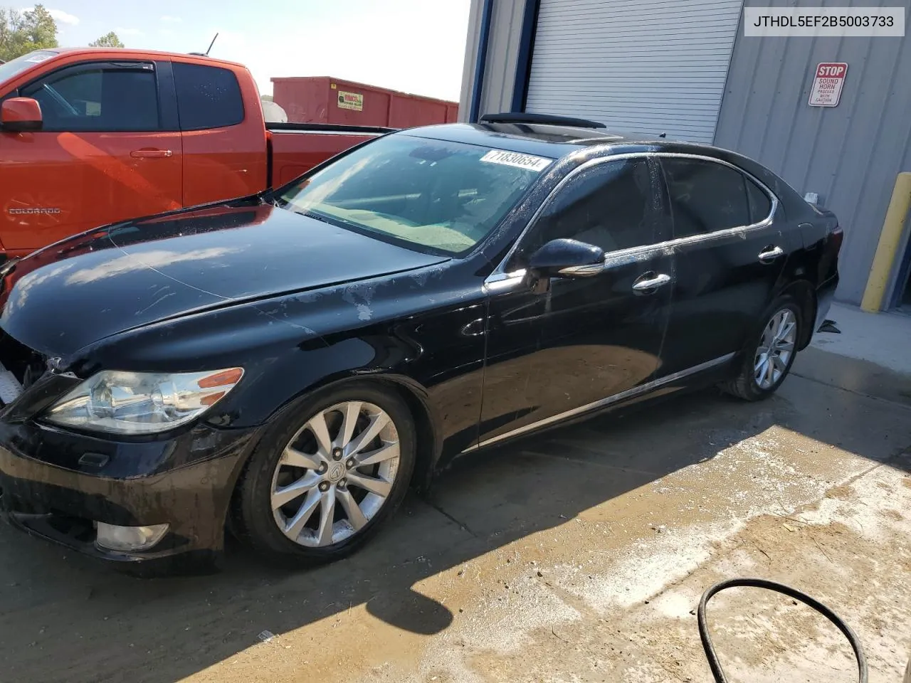 2011 Lexus Ls 460L VIN: JTHDL5EF2B5003733 Lot: 71830654