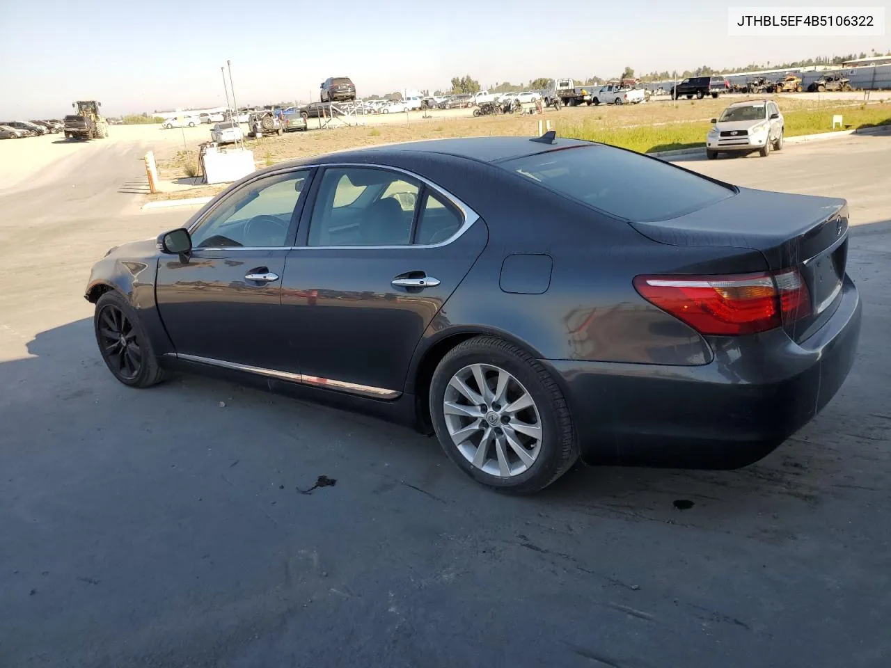 2011 Lexus Ls 460 VIN: JTHBL5EF4B5106322 Lot: 73169674