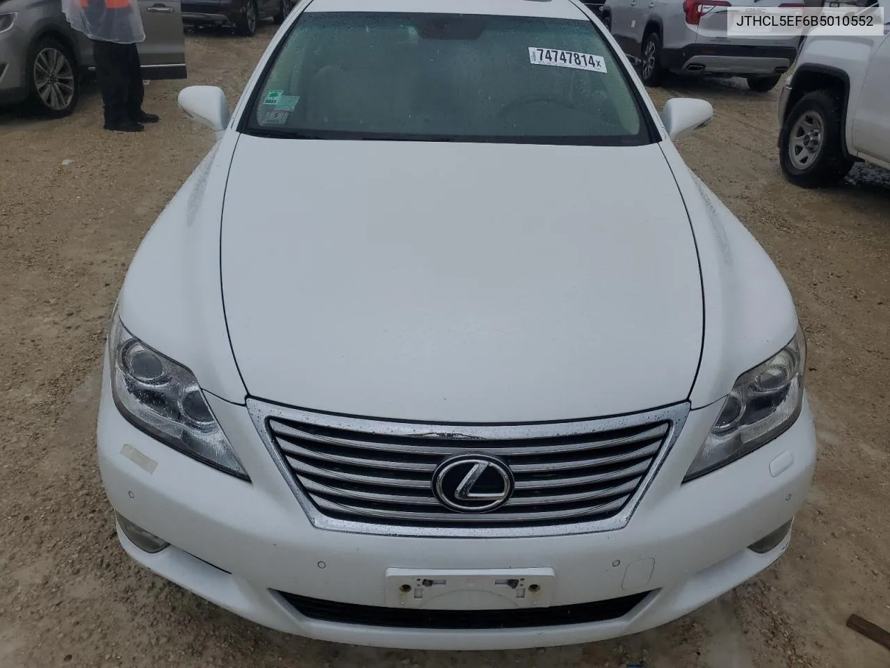 2011 Lexus Ls 460 VIN: JTHCL5EF6B5010552 Lot: 74747814