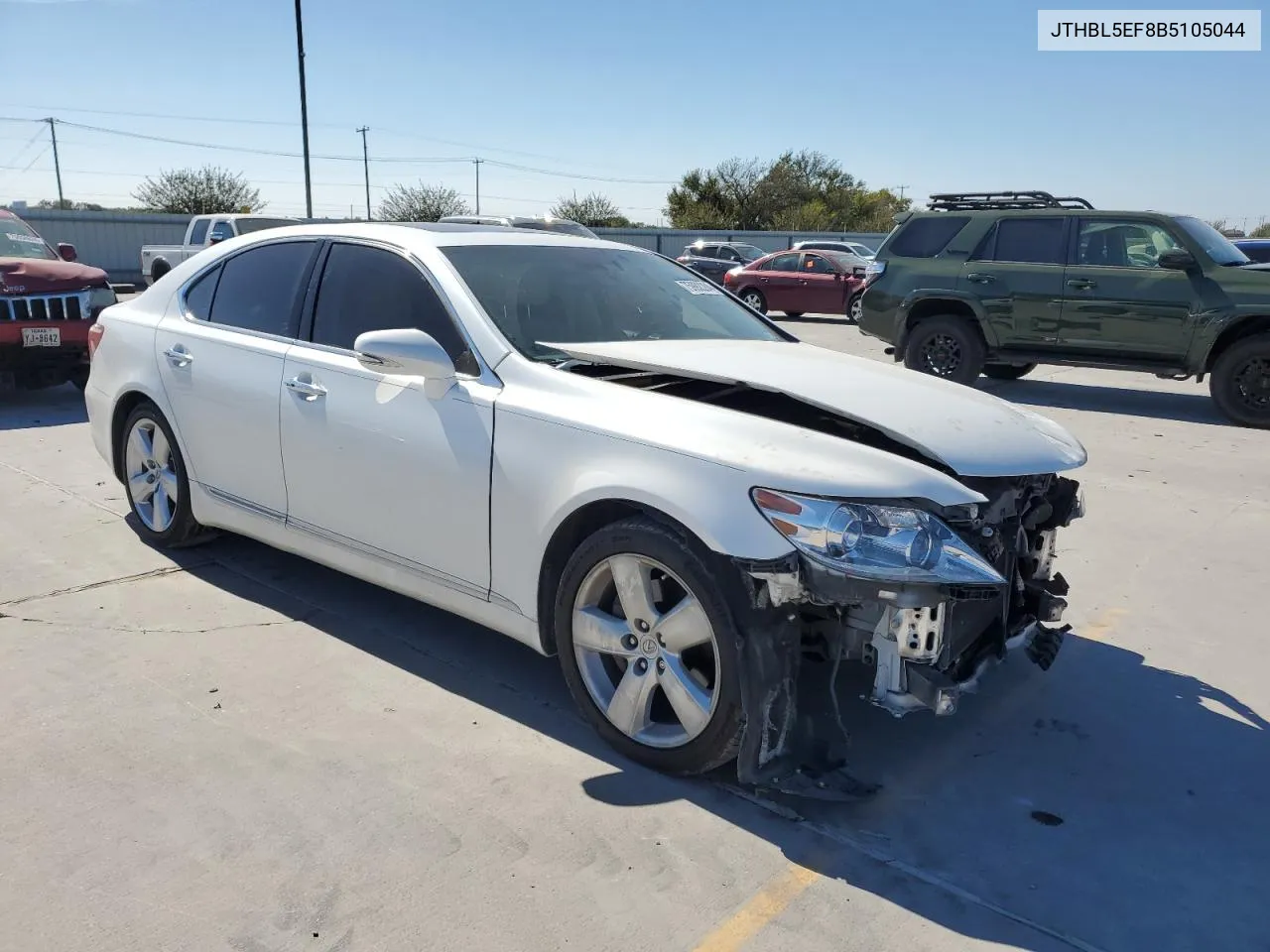 2011 Lexus Ls 460 VIN: JTHBL5EF8B5105044 Lot: 75992284