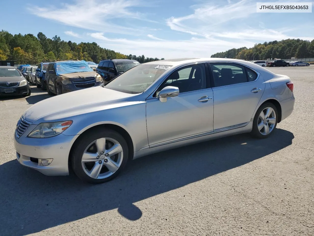 2011 Lexus Ls 460L VIN: JTHGL5EFXB5043653 Lot: 76317294