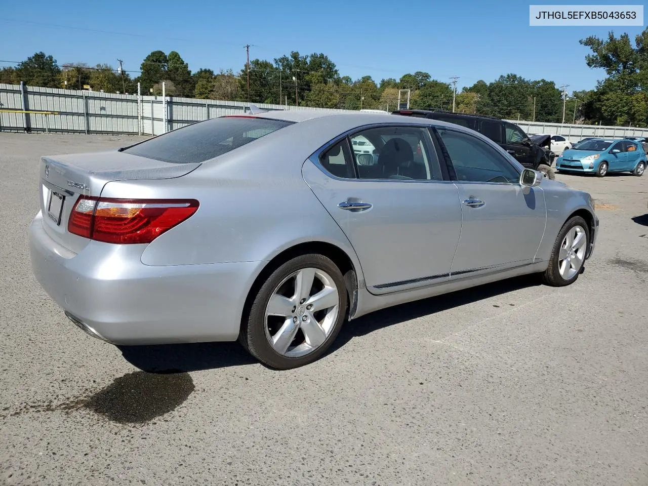 2011 Lexus Ls 460L VIN: JTHGL5EFXB5043653 Lot: 76317294