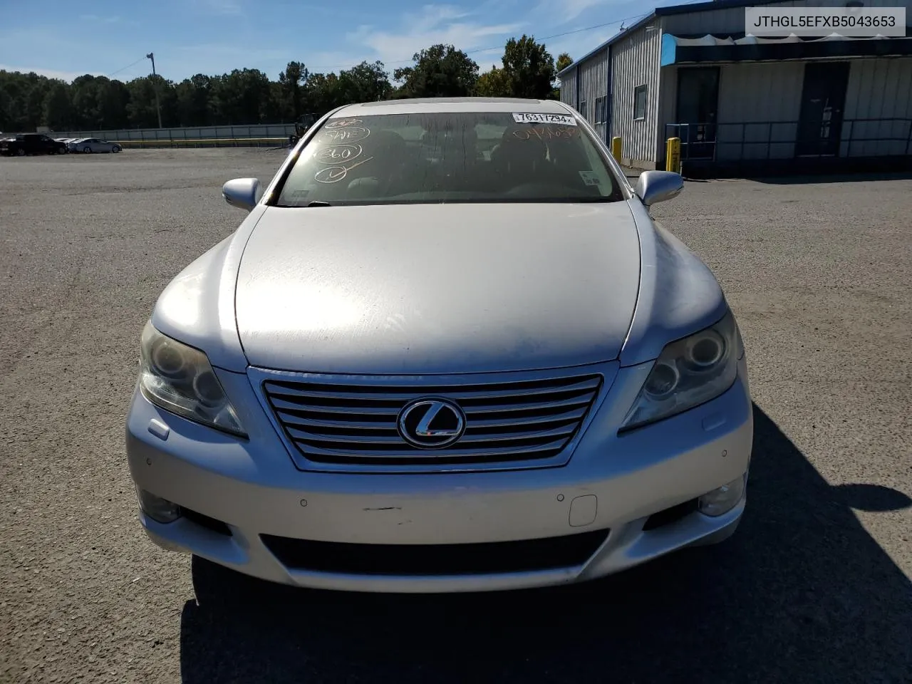 2011 Lexus Ls 460L VIN: JTHGL5EFXB5043653 Lot: 76317294