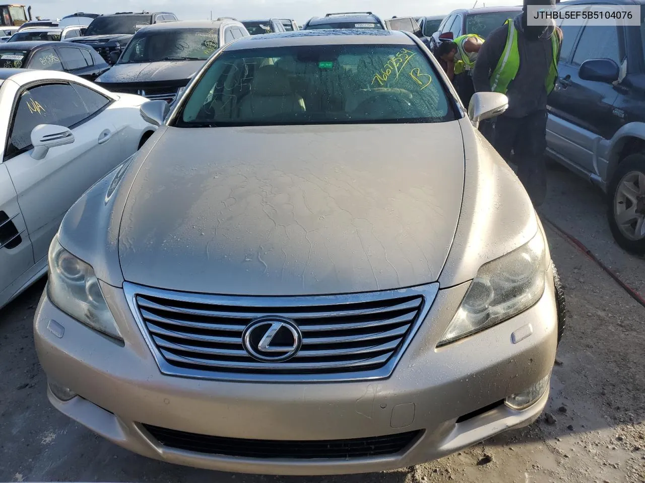 2011 Lexus Ls 460 VIN: JTHBL5EF5B5104076 Lot: 76672554