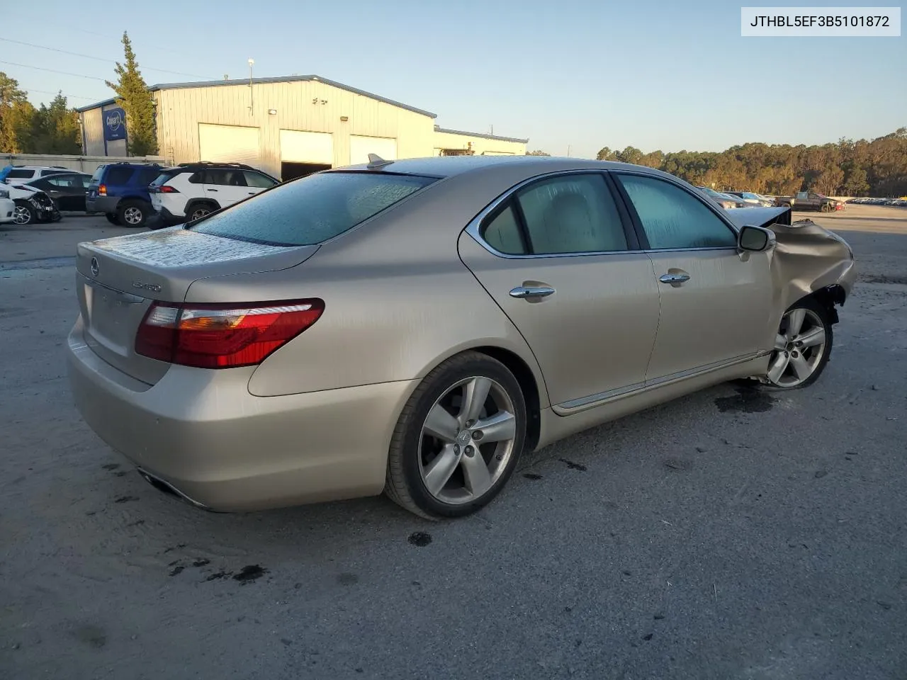 2011 Lexus Ls 460 VIN: JTHBL5EF3B5101872 Lot: 76997044