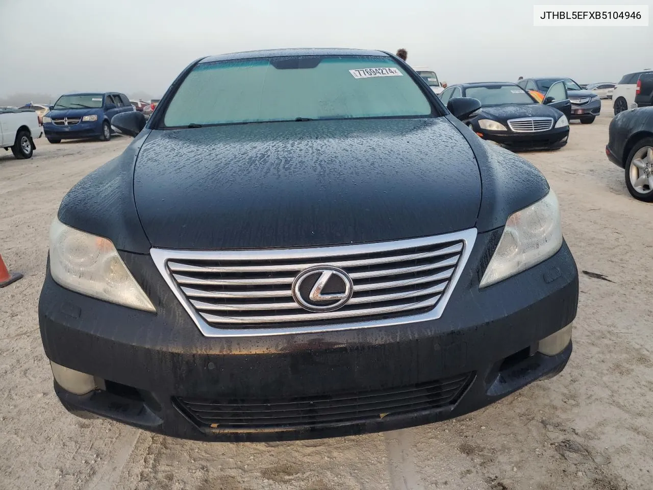 2011 Lexus Ls 460 VIN: JTHBL5EFXB5104946 Lot: 77694274