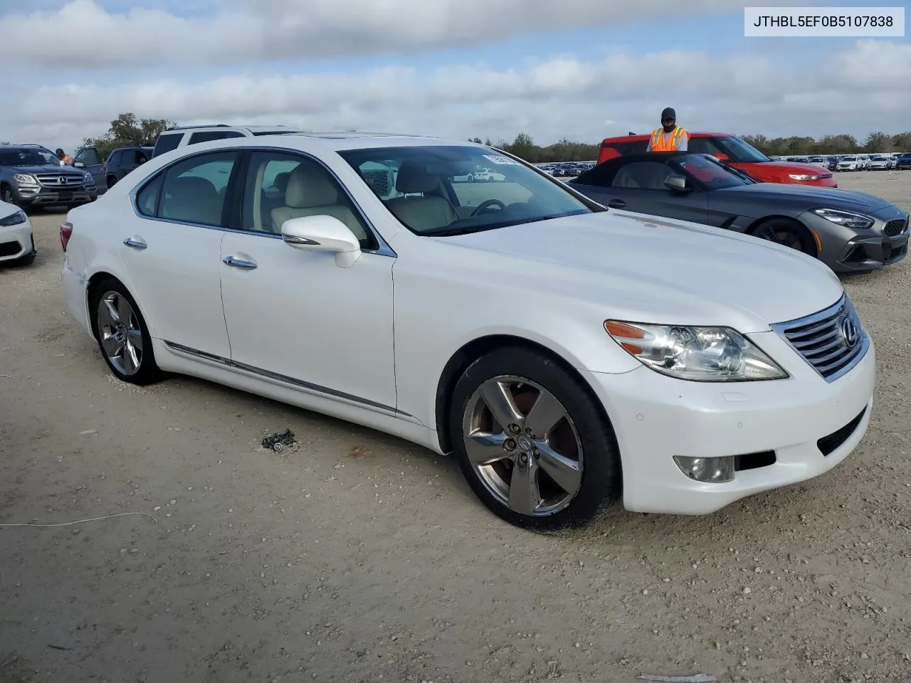 2011 Lexus Ls 460 VIN: JTHBL5EF0B5107838 Lot: 79561184