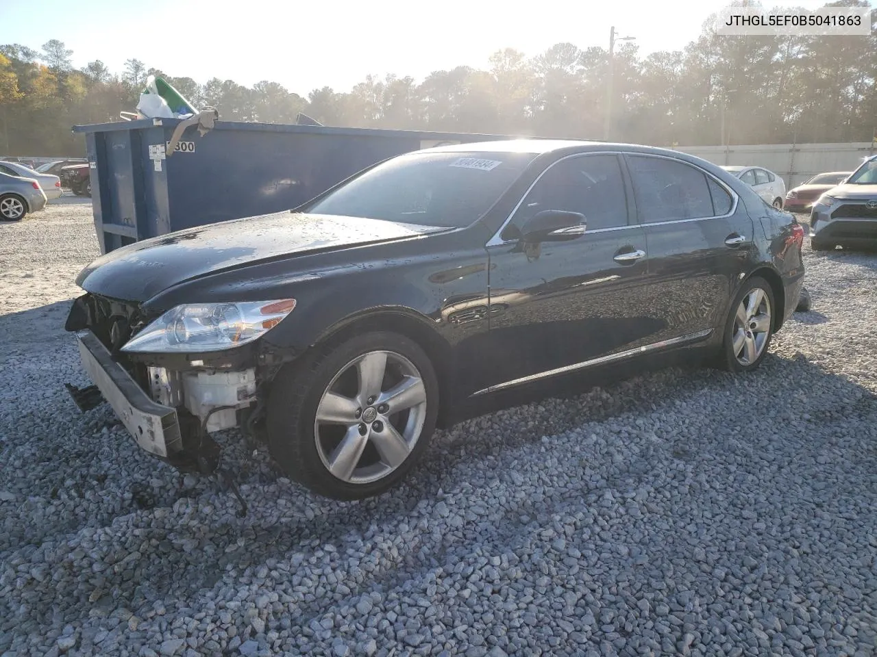 2011 Lexus Ls 460L VIN: JTHGL5EF0B5041863 Lot: 80481934