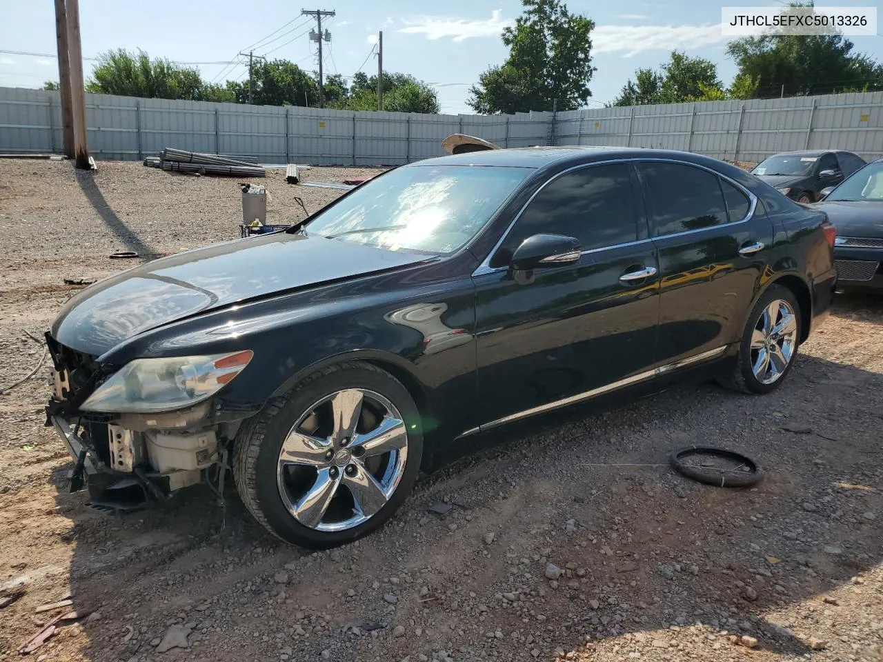 2012 Lexus Ls 460 VIN: JTHCL5EFXC5013326 Lot: 61929324