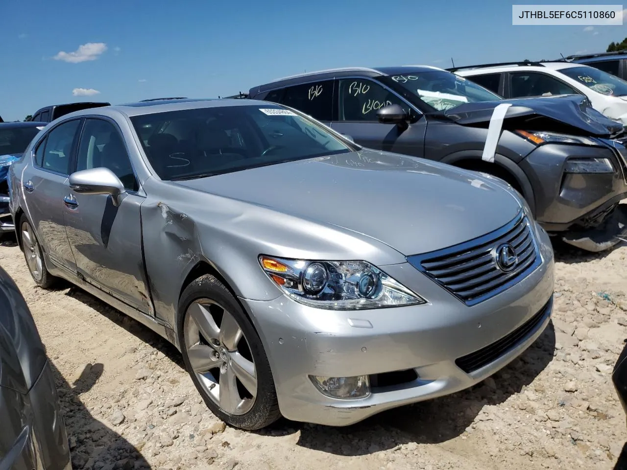 2012 Lexus Ls 460 VIN: JTHBL5EF6C5110860 Lot: 65334864