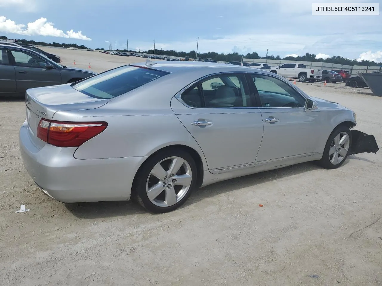 2012 Lexus Ls 460 VIN: JTHBL5EF4C5113241 Lot: 69195284