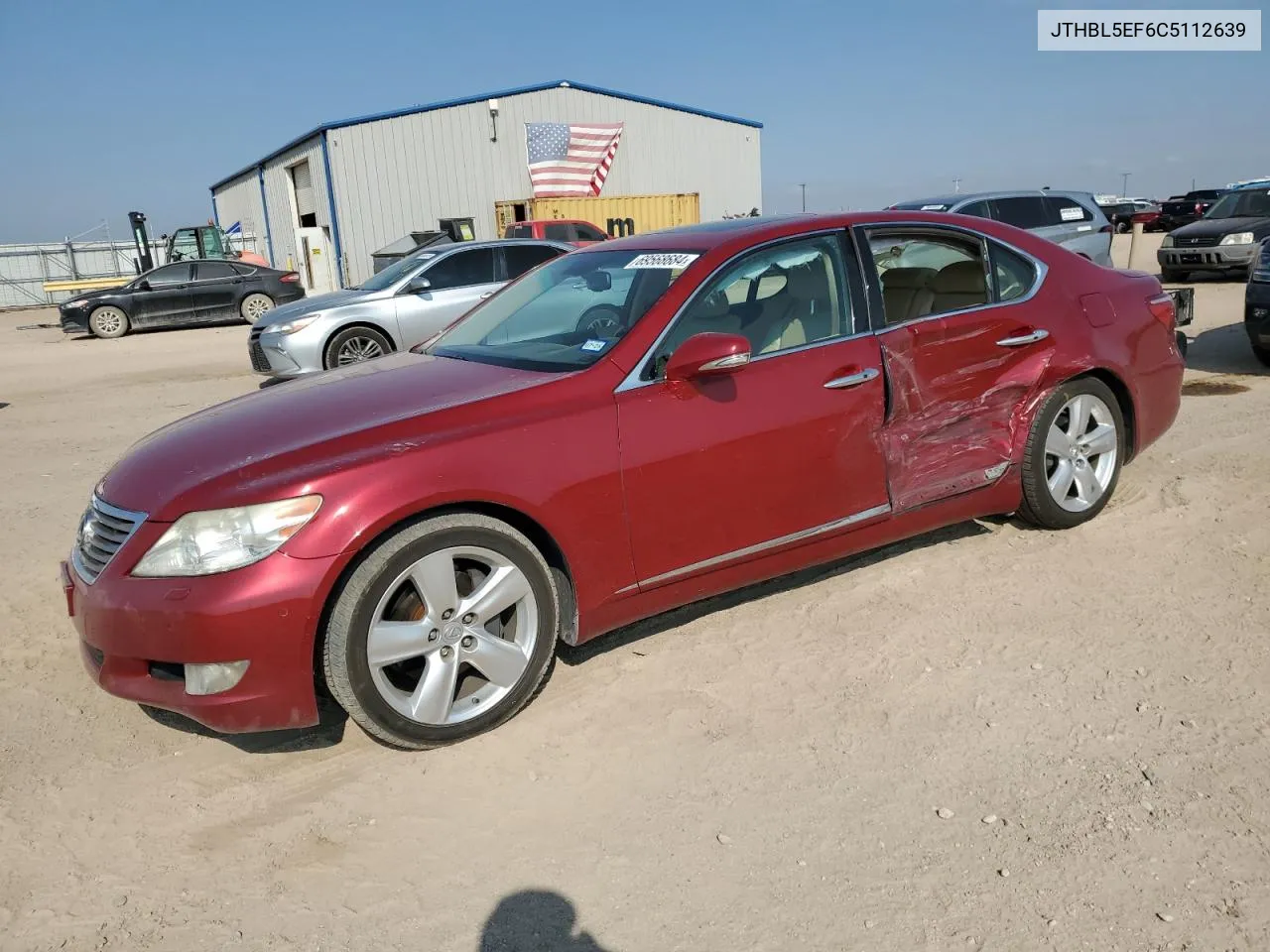 2012 Lexus Ls 460 VIN: JTHBL5EF6C5112639 Lot: 69568684