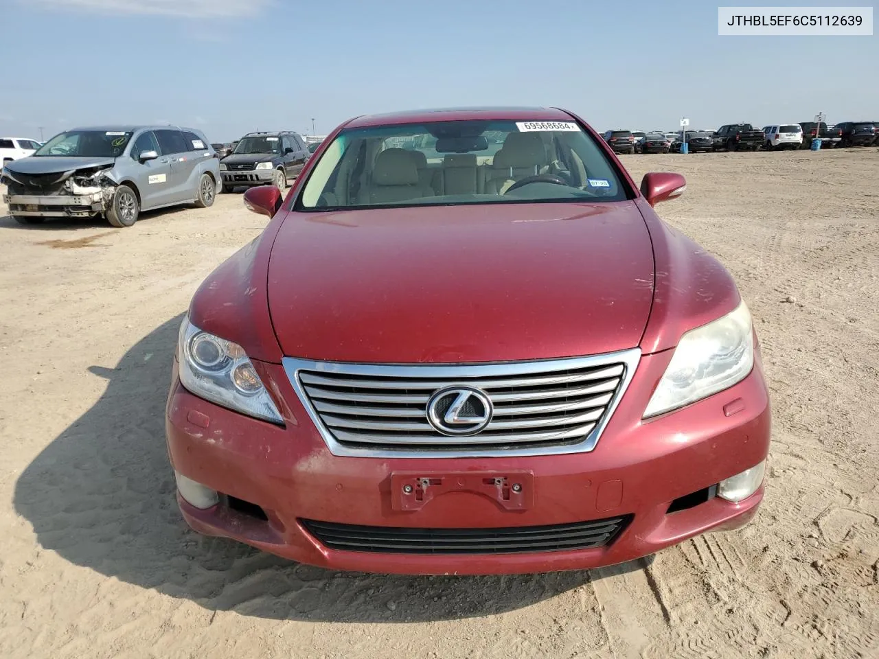 JTHBL5EF6C5112639 2012 Lexus Ls 460