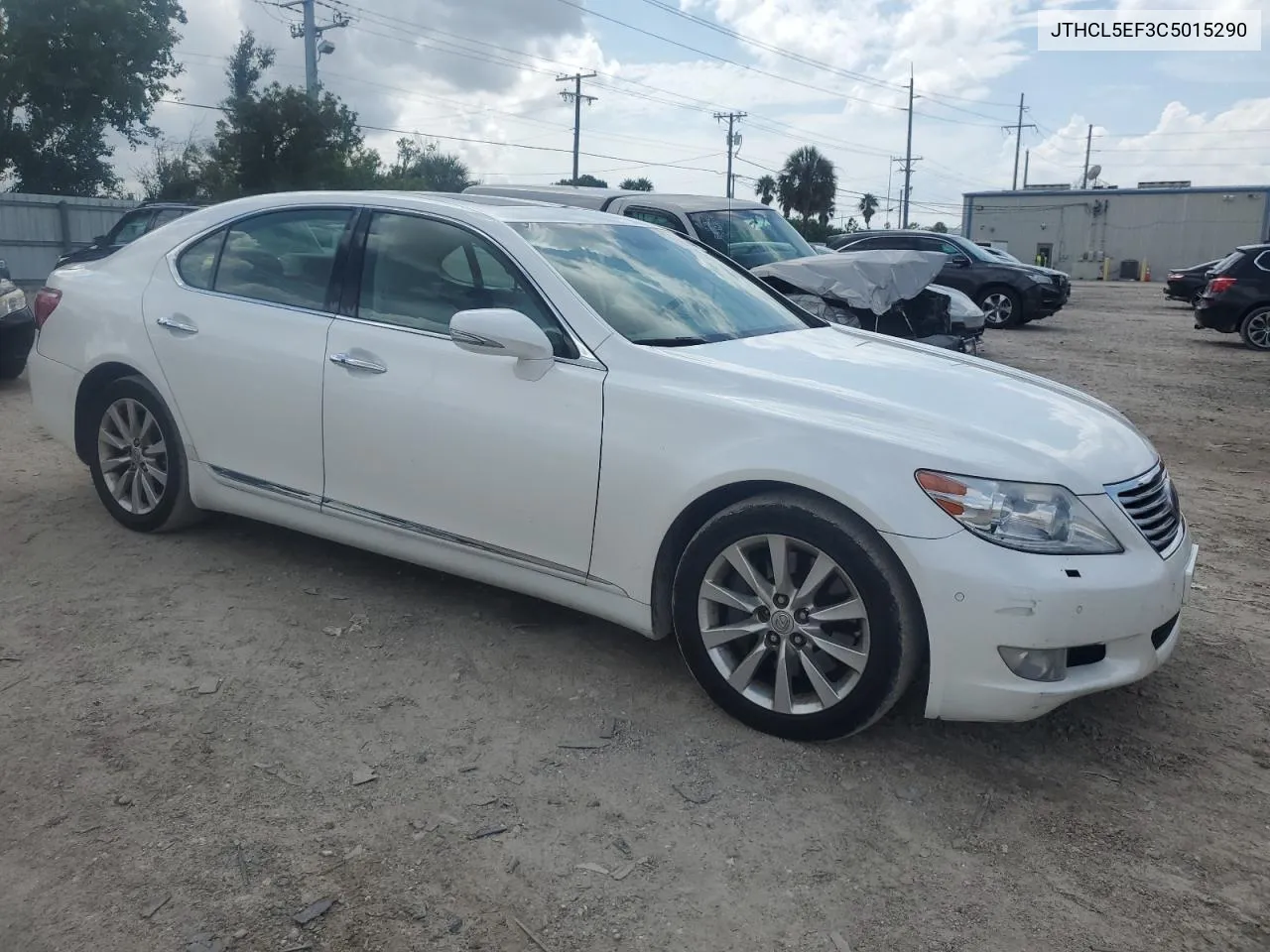 2012 Lexus Ls 460 VIN: JTHCL5EF3C5015290 Lot: 71950844