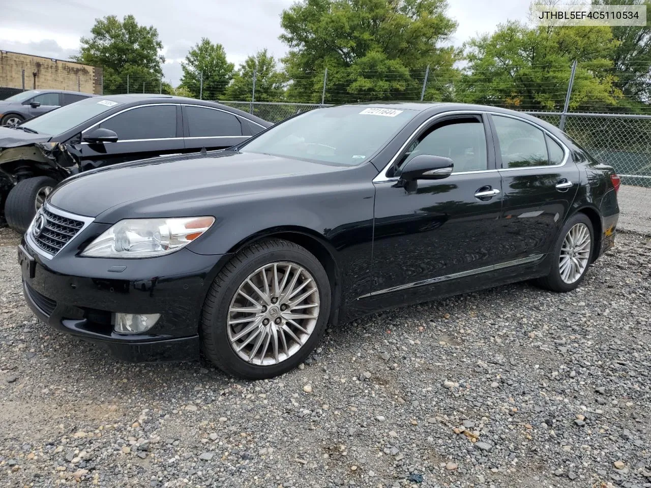 2012 Lexus Ls 460 VIN: JTHBL5EF4C5110534 Lot: 72211644