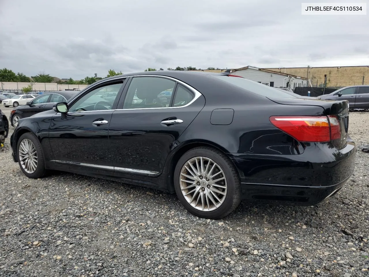 2012 Lexus Ls 460 VIN: JTHBL5EF4C5110534 Lot: 72211644