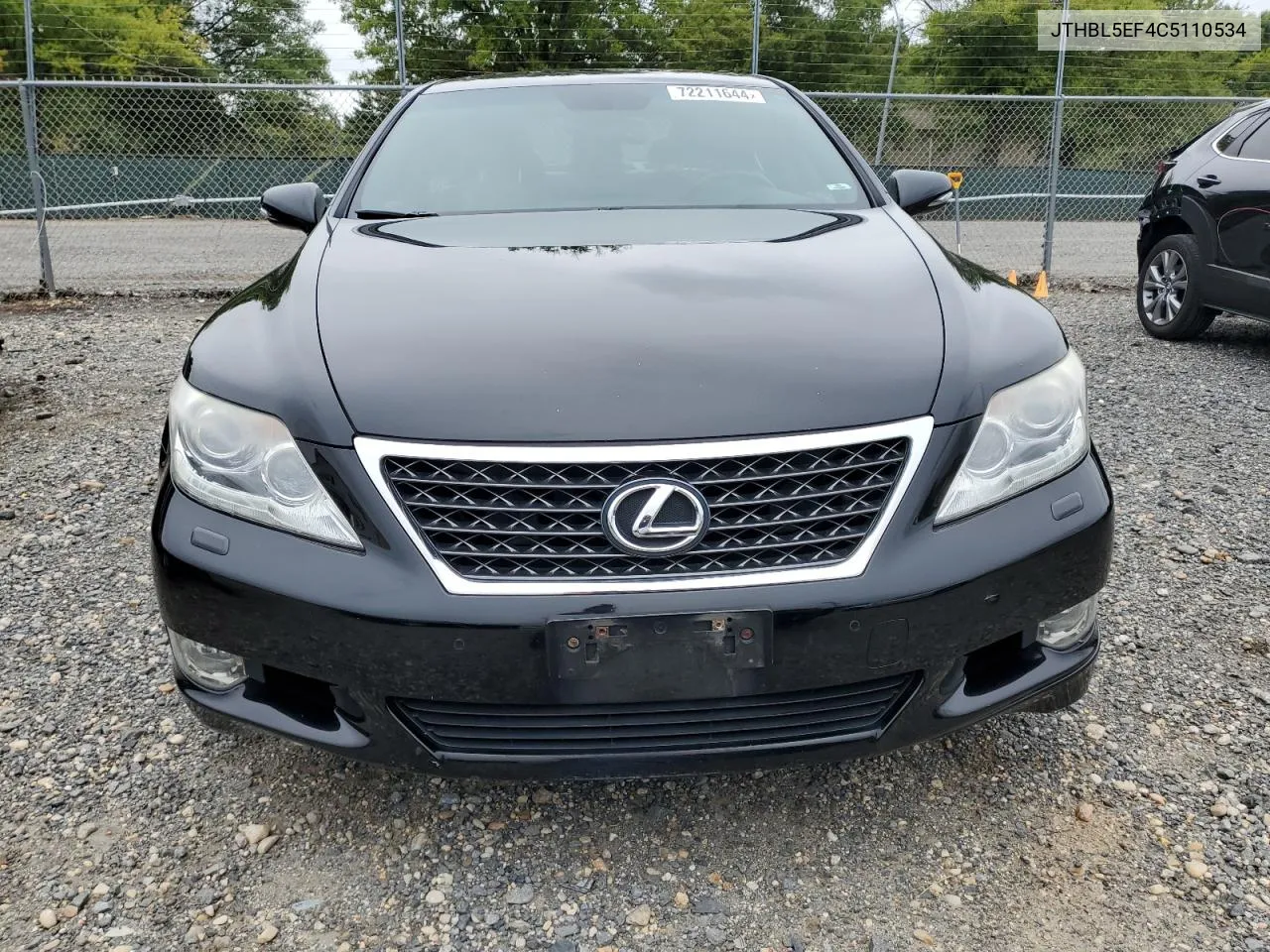 JTHBL5EF4C5110534 2012 Lexus Ls 460