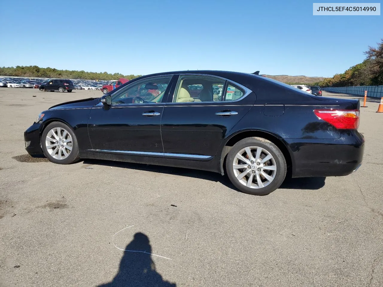 2012 Lexus Ls 460 VIN: JTHCL5EF4C5014990 Lot: 73359364