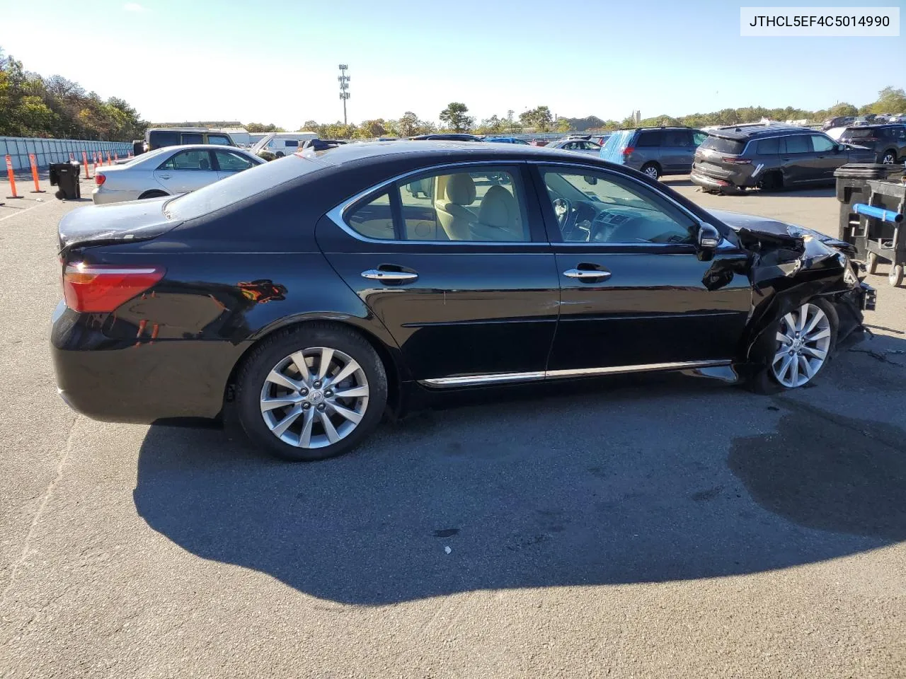 2012 Lexus Ls 460 VIN: JTHCL5EF4C5014990 Lot: 73359364