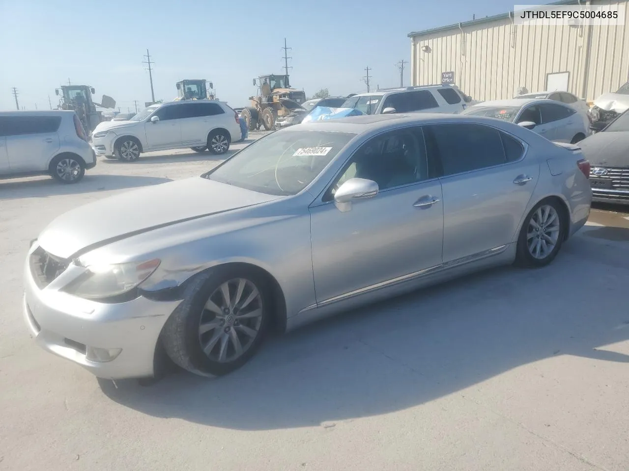 2012 Lexus Ls 460L VIN: JTHDL5EF9C5004685 Lot: 75469024