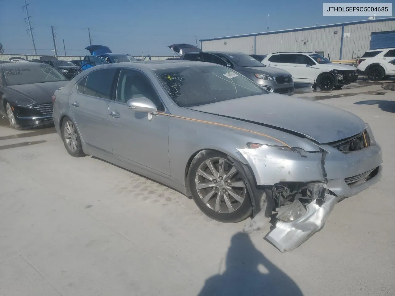 2012 Lexus Ls 460L VIN: JTHDL5EF9C5004685 Lot: 75469024