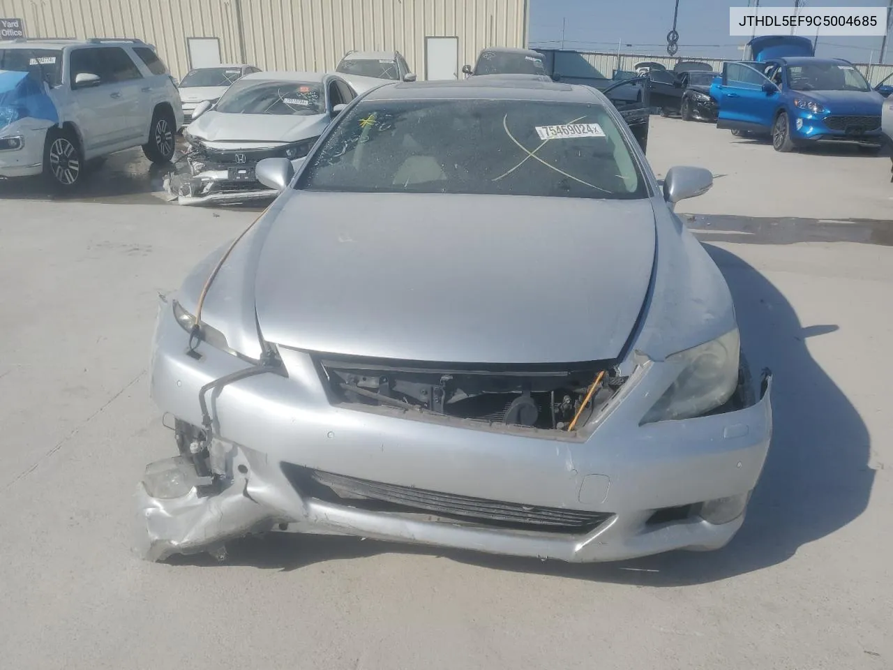 2012 Lexus Ls 460L VIN: JTHDL5EF9C5004685 Lot: 75469024