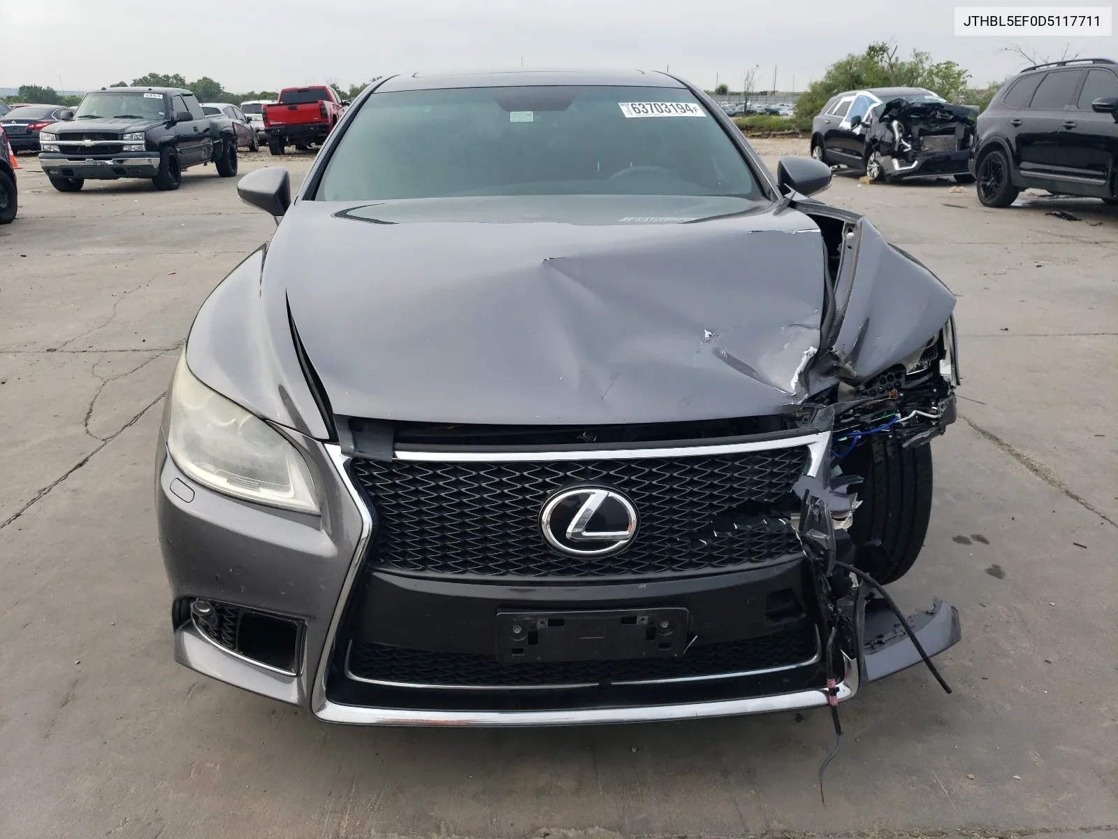 JTHBL5EF0D5117711 2013 Lexus Ls 460