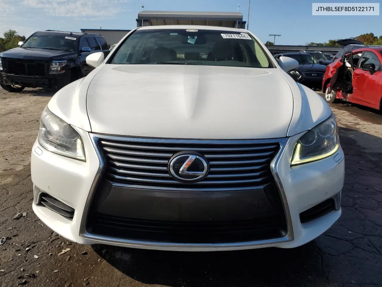 2013 Lexus Ls 460 VIN: JTHBL5EF8D5122171 Lot: 70211644