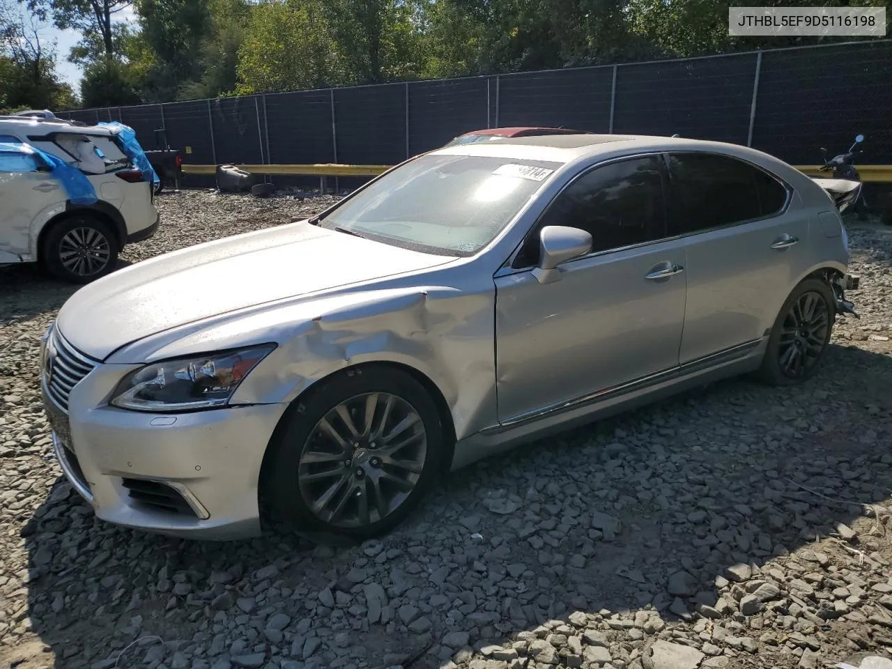 2013 Lexus Ls 460 VIN: JTHBL5EF9D5116198 Lot: 70607774