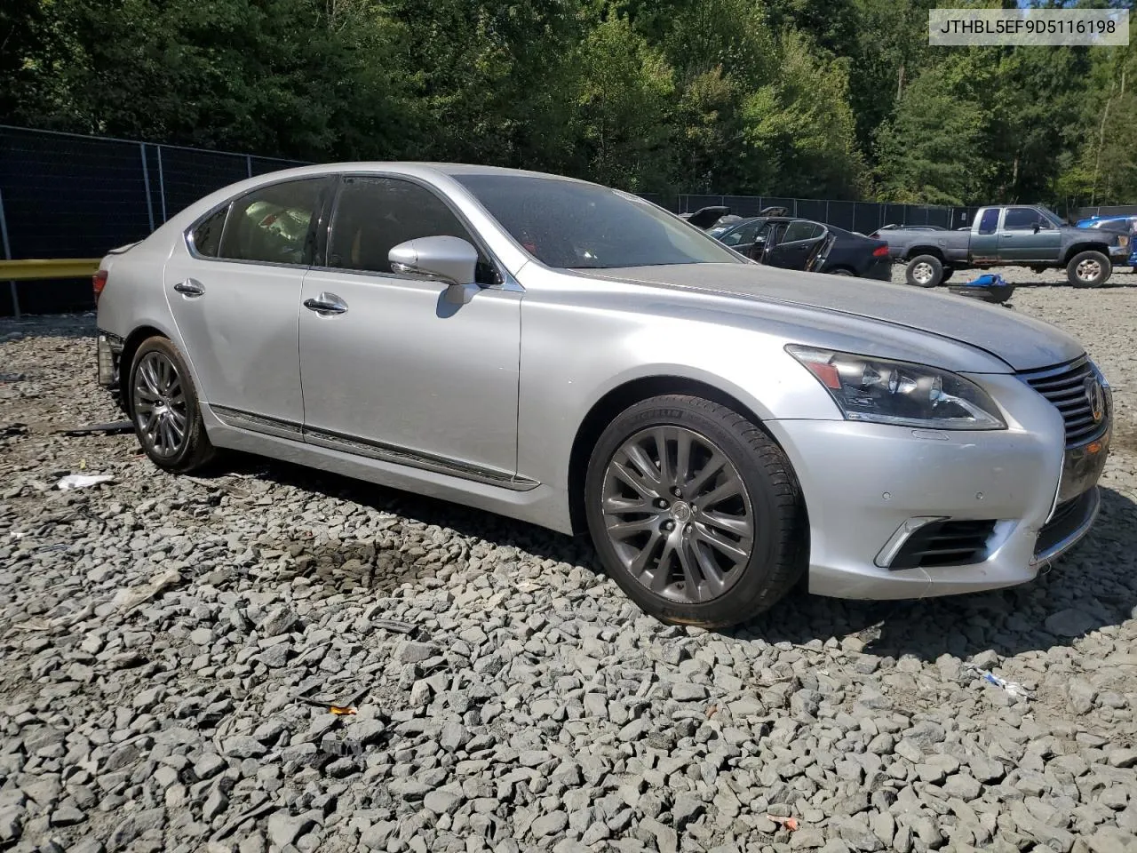 2013 Lexus Ls 460 VIN: JTHBL5EF9D5116198 Lot: 70607774