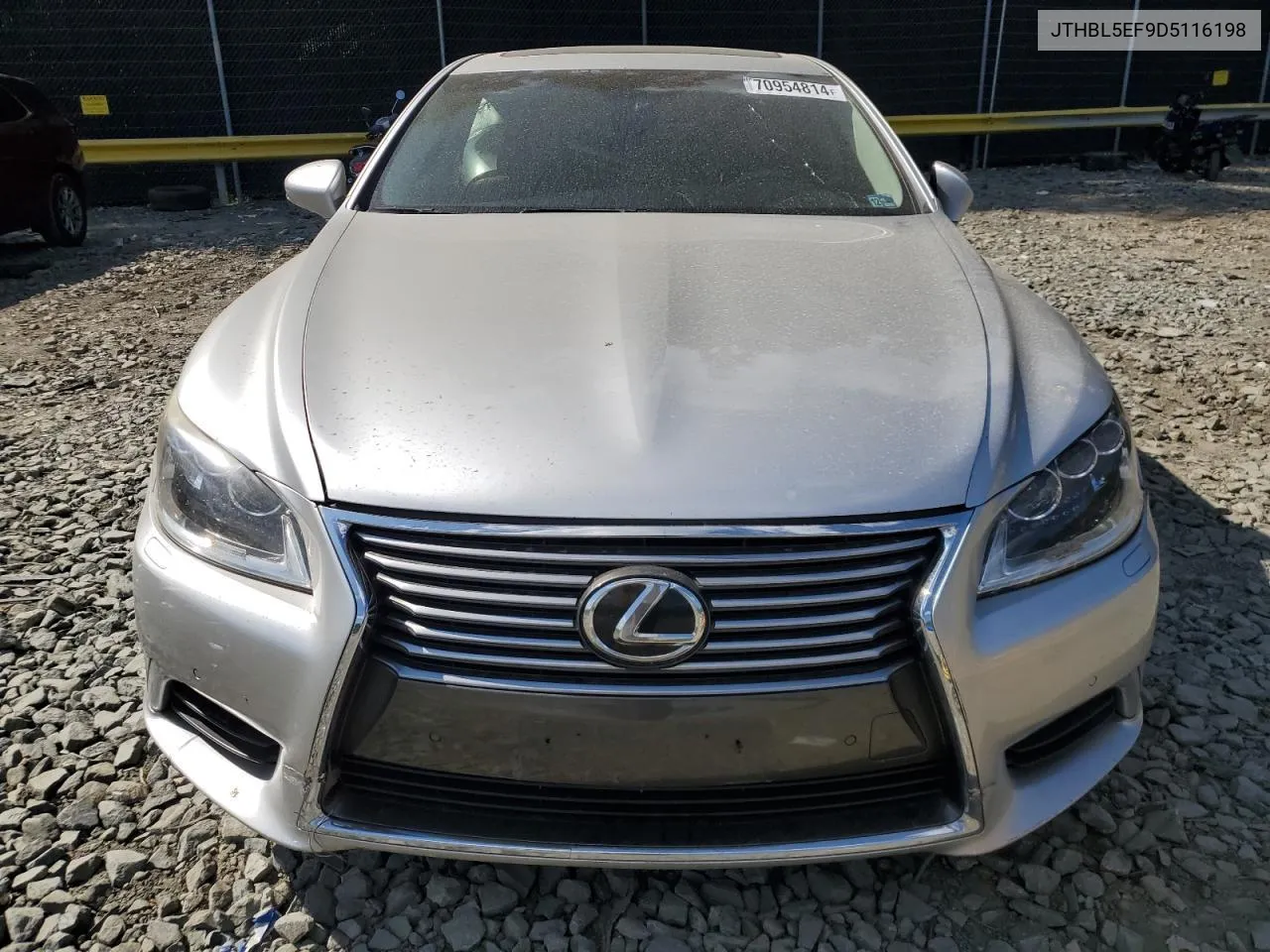 2013 Lexus Ls 460 VIN: JTHBL5EF9D5116198 Lot: 70607774