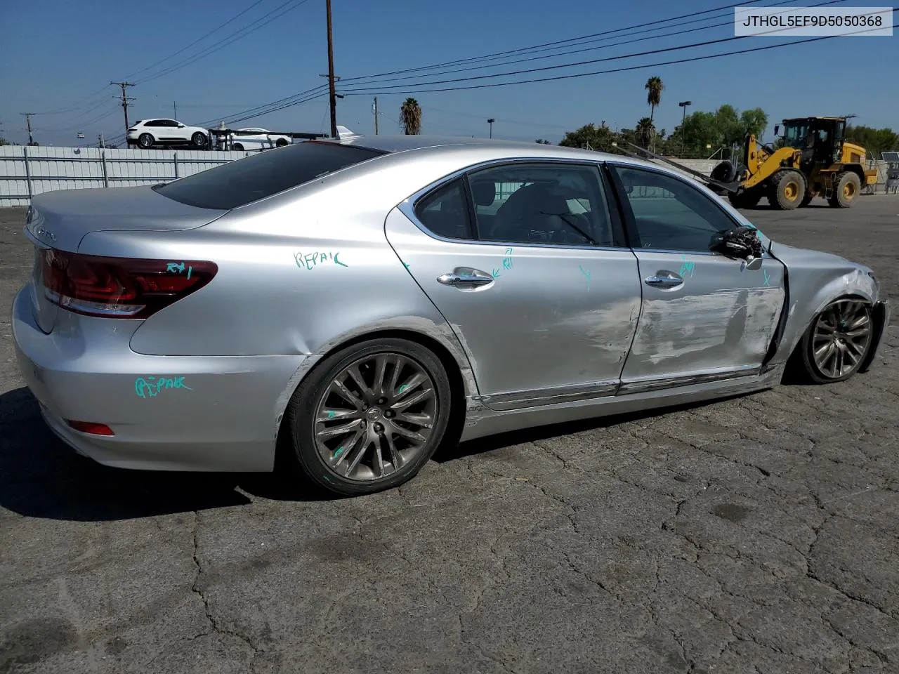 2013 Lexus Ls 460L VIN: JTHGL5EF9D5050368 Lot: 71087494