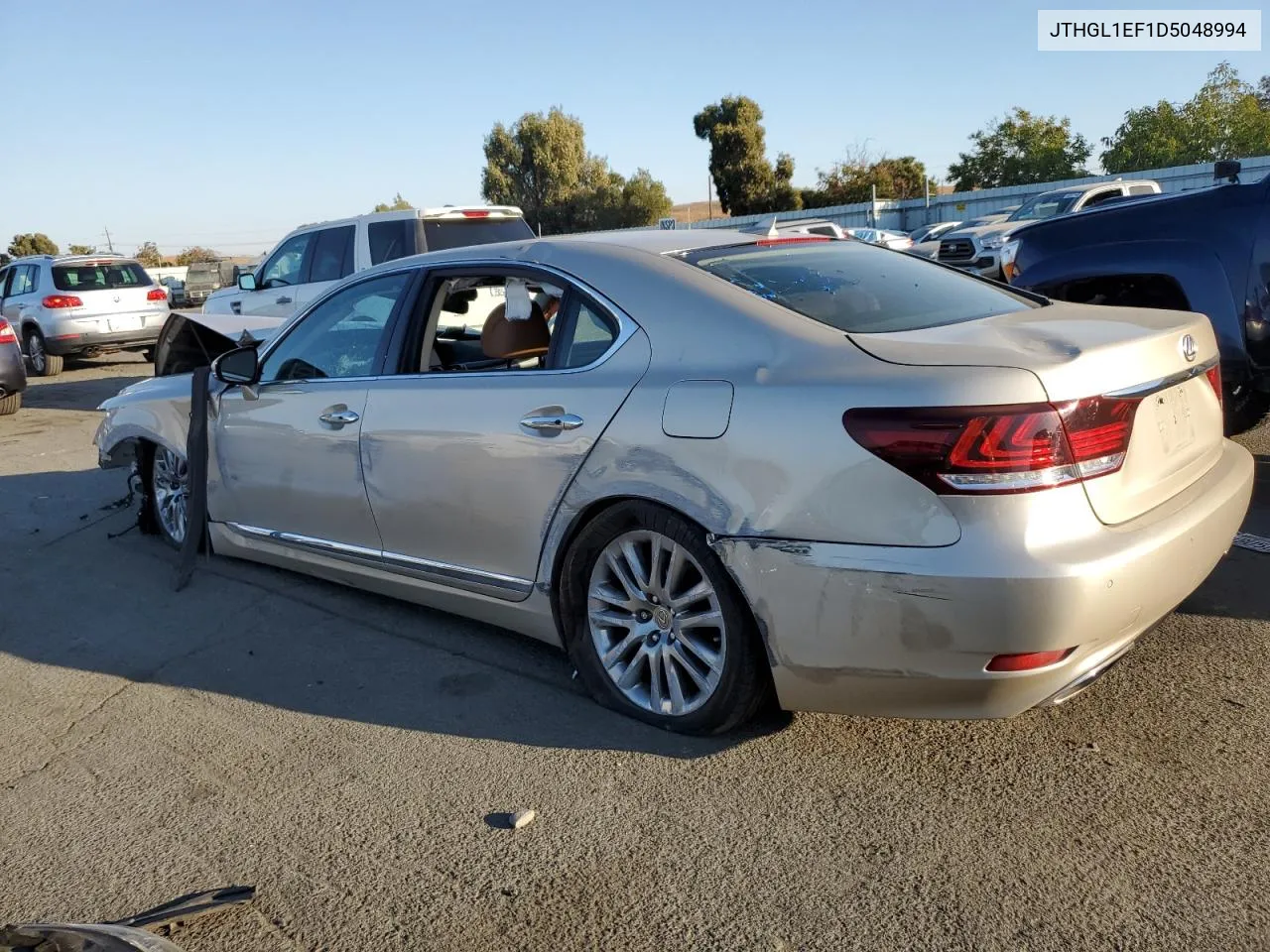 2013 Lexus Ls 460L VIN: JTHGL1EF1D5048994 Lot: 74118694