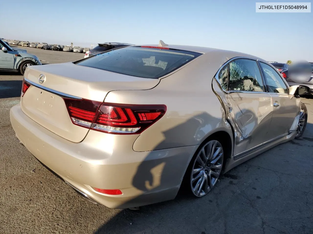 2013 Lexus Ls 460L VIN: JTHGL1EF1D5048994 Lot: 74118694