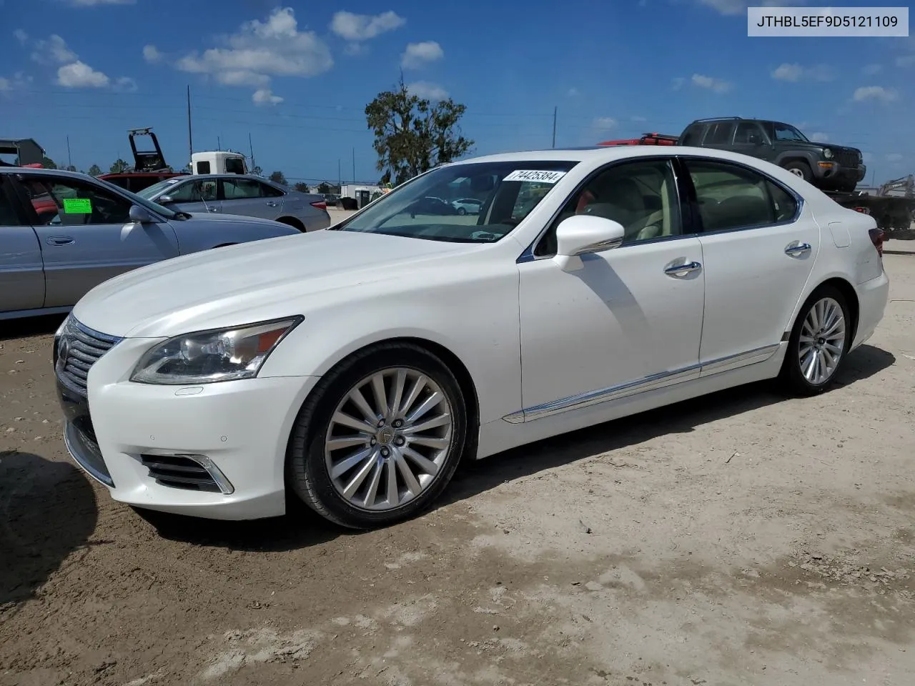 2013 Lexus Ls 460 VIN: JTHBL5EF9D5121109 Lot: 74425384