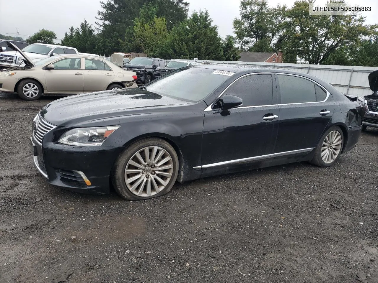 2013 Lexus Ls 460L VIN: JTHDL5EF5D5005883 Lot: 74558384