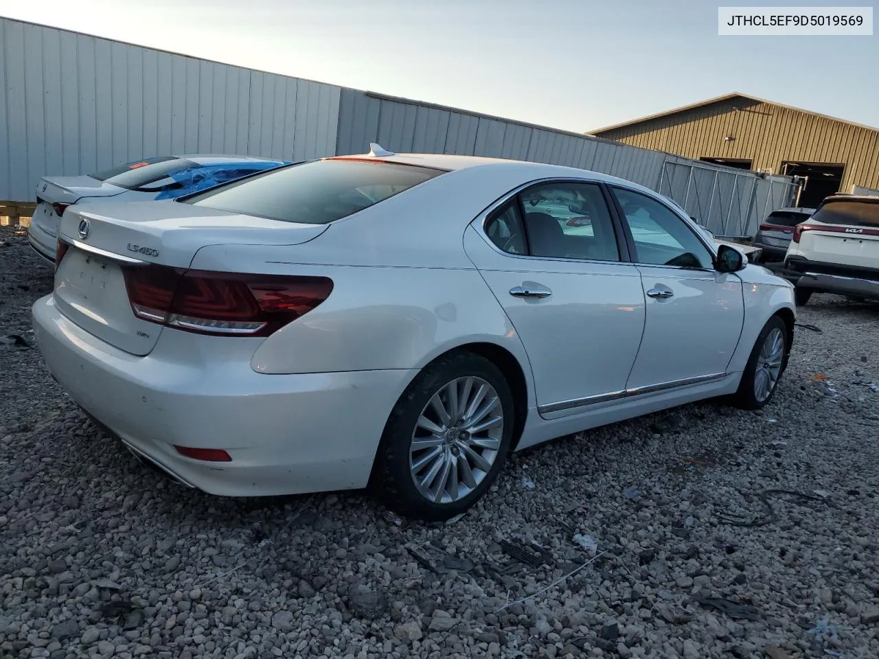 2013 Lexus Ls 460 VIN: JTHCL5EF9D5019569 Lot: 74651204