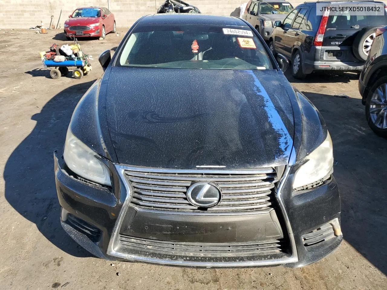 2013 Lexus Ls 460 VIN: JTHCL5EFXD5018432 Lot: 74802594