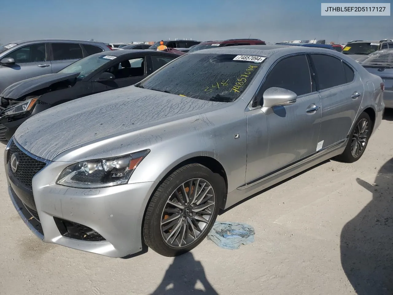 2013 Lexus Ls 460 VIN: JTHBL5EF2D5117127 Lot: 74857094