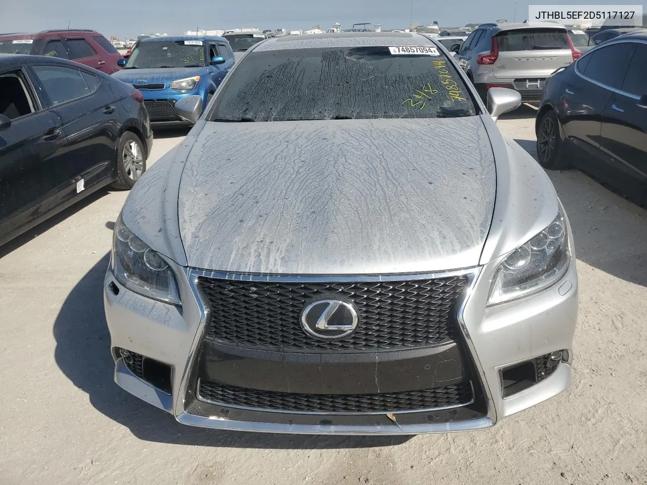 2013 Lexus Ls 460 VIN: JTHBL5EF2D5117127 Lot: 74857094